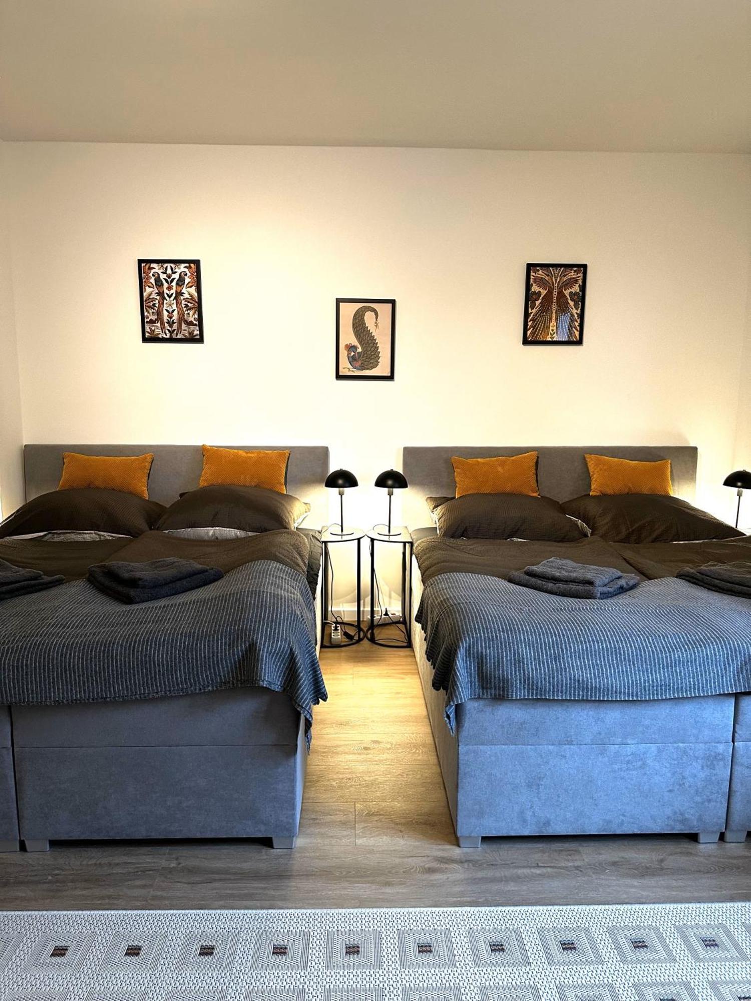 Rtr Essen - Fuer Bis Zu 8 Personen - Voll Ausgestattet - Zentral Limbecker Platz - Messe - Uniklinikum - Smart Tv - Modern Apartman Kültér fotó